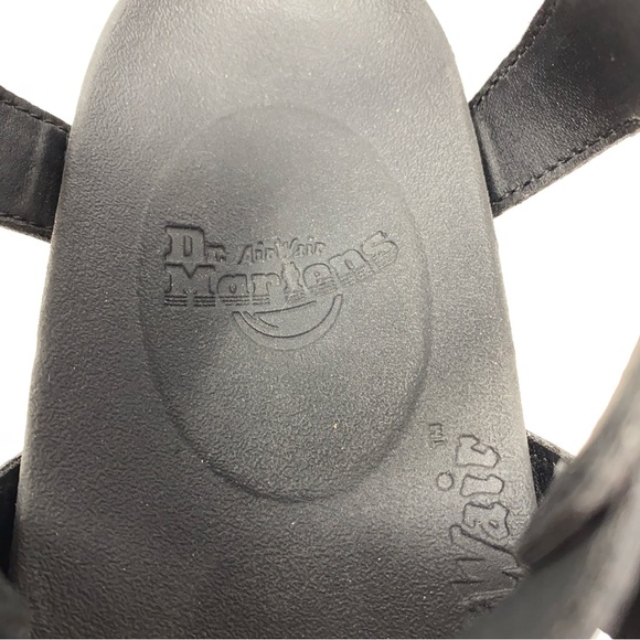 Dr Martens NWOT Black Blaire Hyrdro Leather Platform Strap Sandals. - Picture 9 of 14